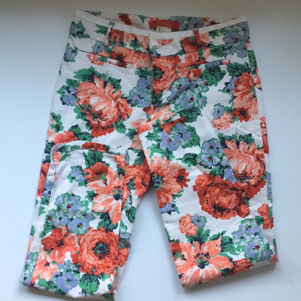 Cartonnier floral  print pants sz M